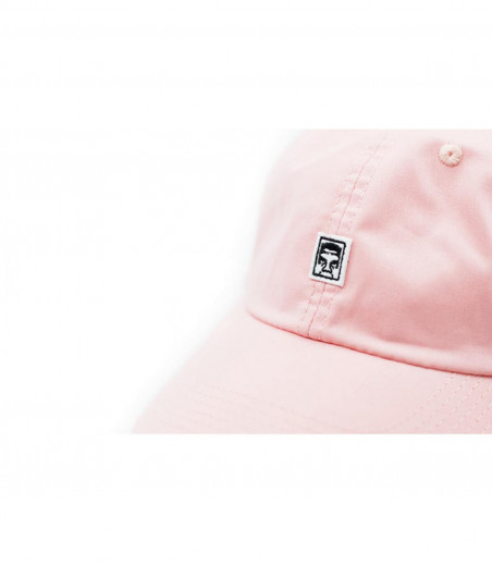 pink Obey giant cap